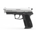 Retay S22 Kurusıkı Ses Tabancası (9 mm P.A.K. - Parlak Krom - Sig Sauer Tipi)