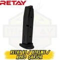 Retay X1 / Xtreme / XPro Yedek Şarjör (Orijinal 3 Model Uyumlu - 14+1 Kapasite)