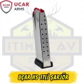 Uçar HS2000 / Springfield XD-9 Tabanca Şarjörü - Parlak Krom Nikel (17 Kapasiteli)
