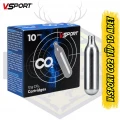V.SPORT 12 Gram CO₂ Havalı Tabanca Tüpü Kapsülü - 10lu Kutu