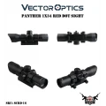 Vector Optics Panther 1x34 Full Metal Taktikal Red-Dot Nişangah (SCRD-16) - Ateşli Silah Uyumlu