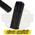 Zig 14 Tabanca Şarjörü (Yükseklik: 110 mm / Kalınlık: 32 mm) Yerli Üretim Birebir Uyumlu