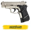 Zoraki 2914 Saten Kurusıkı Ses Tabancası (9mm P.A.K. - 14+1 Kapasiteli)