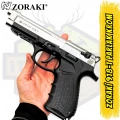 Zoraki 918-T Parlak Krom Kurusıkı Ses Tabancası