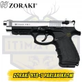Zoraki 918-T Parlak Krom Kurusıkı Ses Tabancası