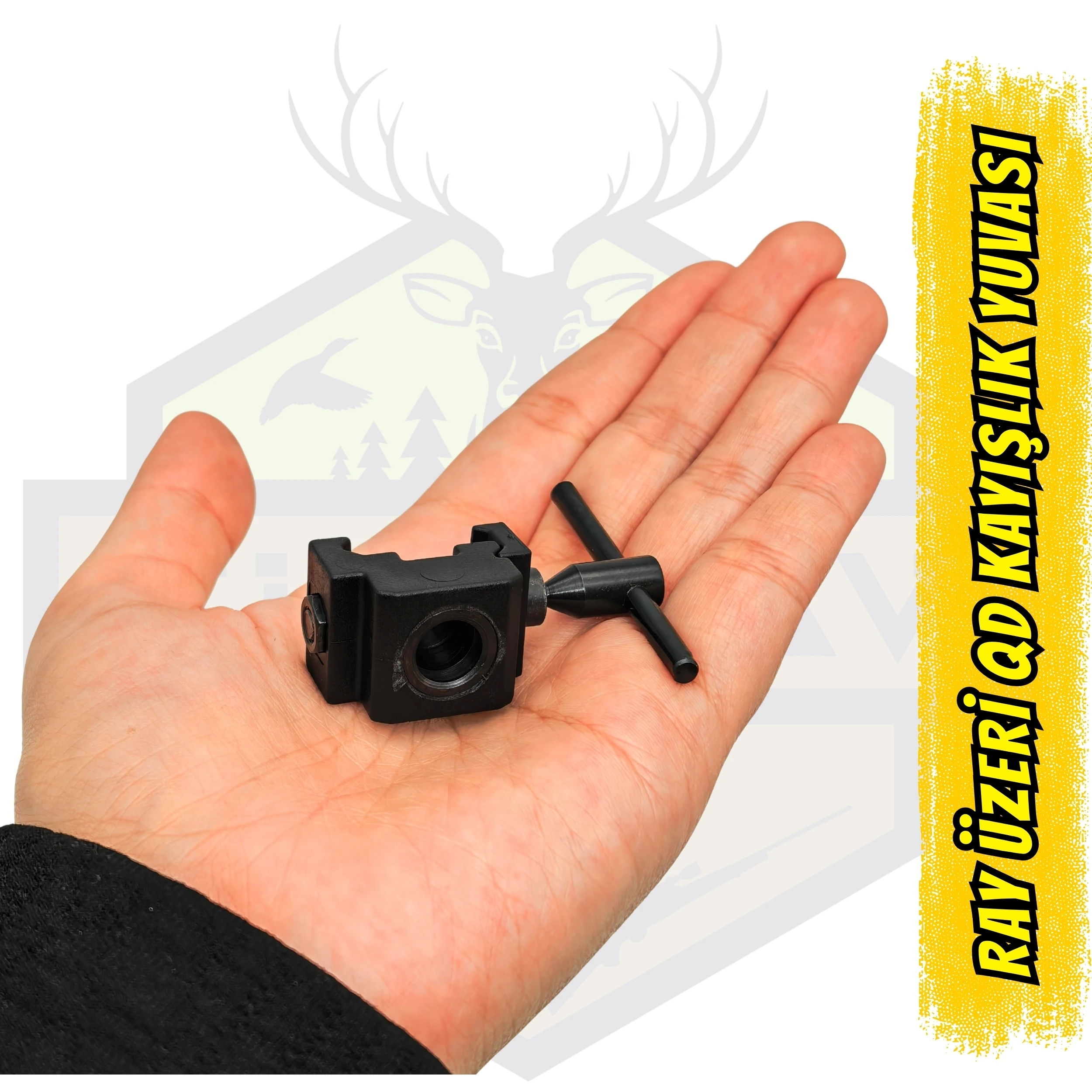22mm Ray Üzeri QD Kayışlık Yuvası