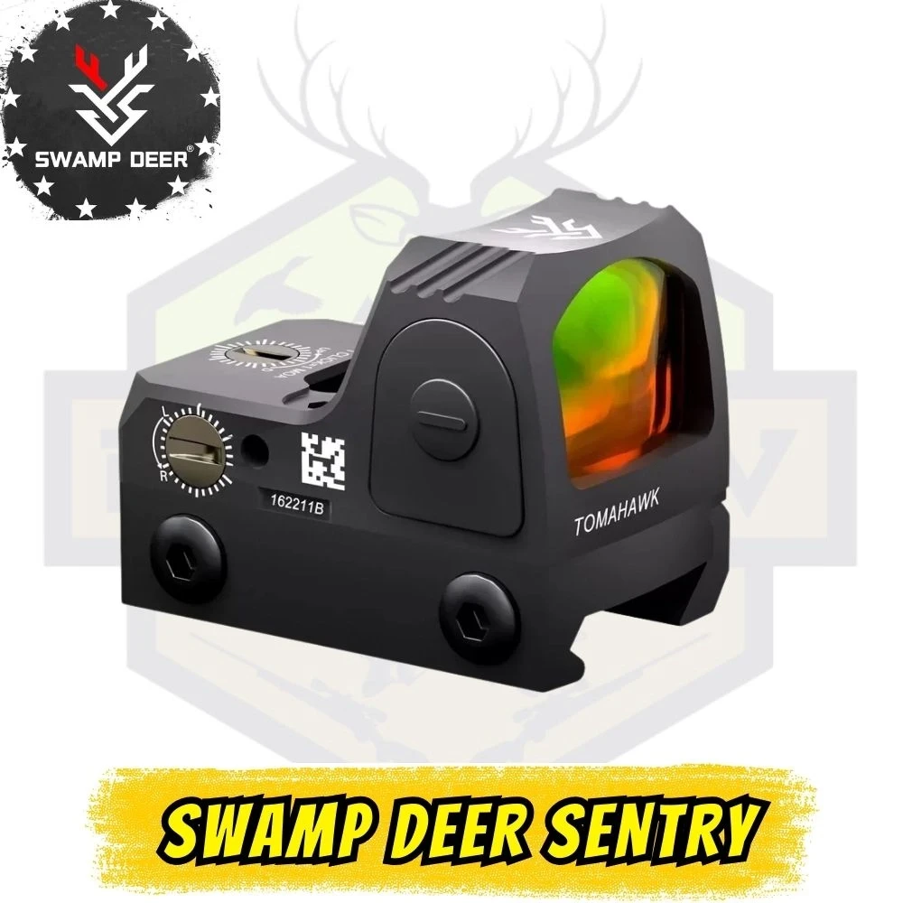 Swamp Deer Sentry Kompakt Tabanca ve Tüfek Red-Dot Nişangah (75g Ultra Hafif - Manganez Çelik Mekanizmalı)