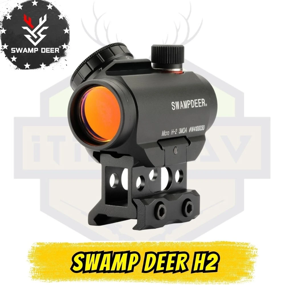 Swamp Deer H2 Taktikal Red-Dot Nişangah (1000G Darbe Dayanımlı - 12 Cal & Yivli Uyumlu)