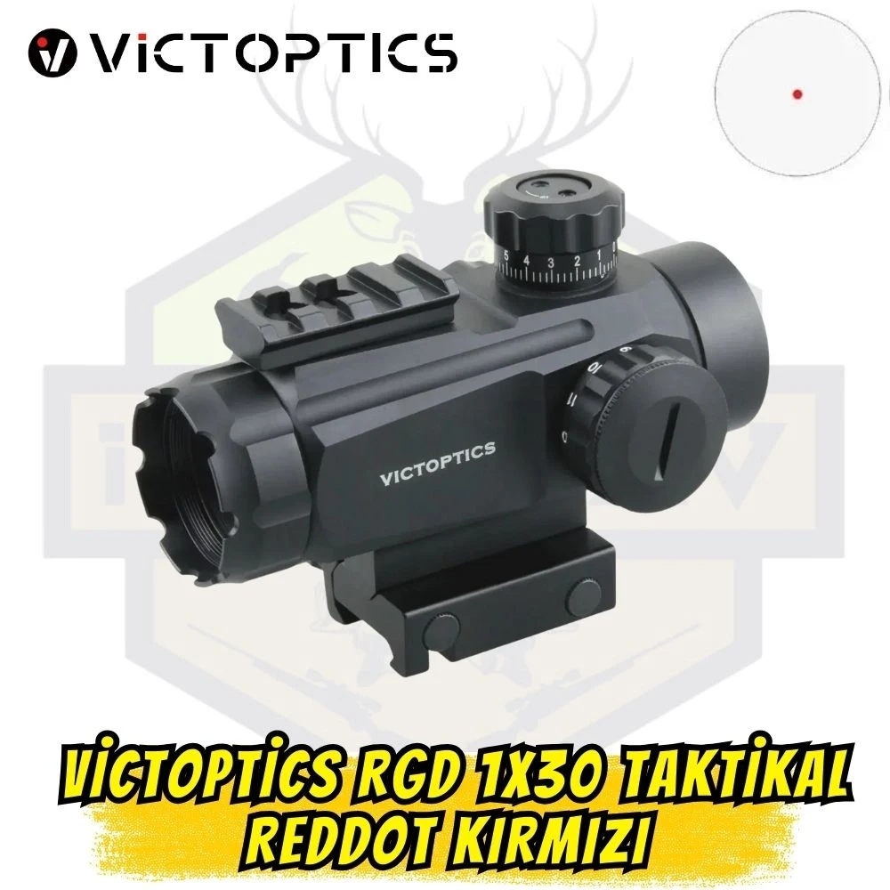 Victoptics RGD 1x30 Airsoft Uyumlu Red-Dot Nişangah (SCALI-RD01)