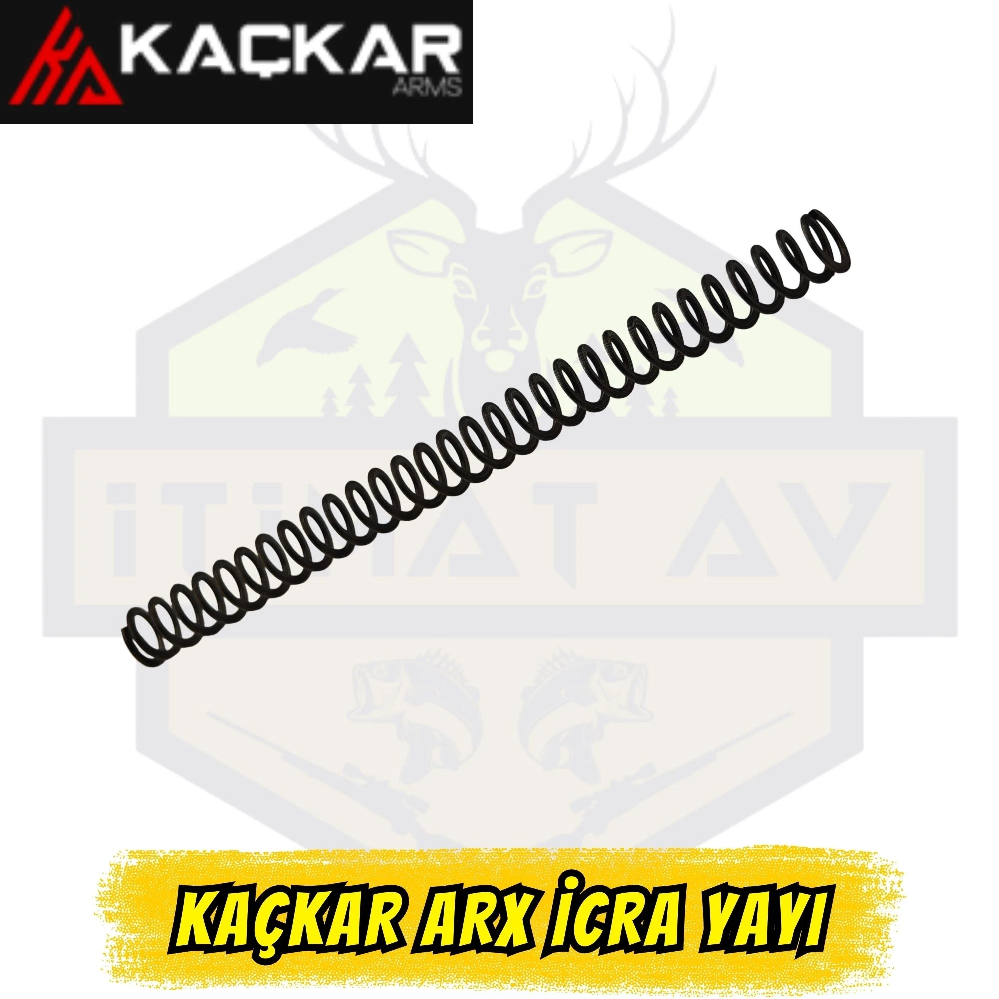 Kaçkar ARX Kurusıkı Tabanca İcra Yayı (Yüksek Mukavemetli Çelik)