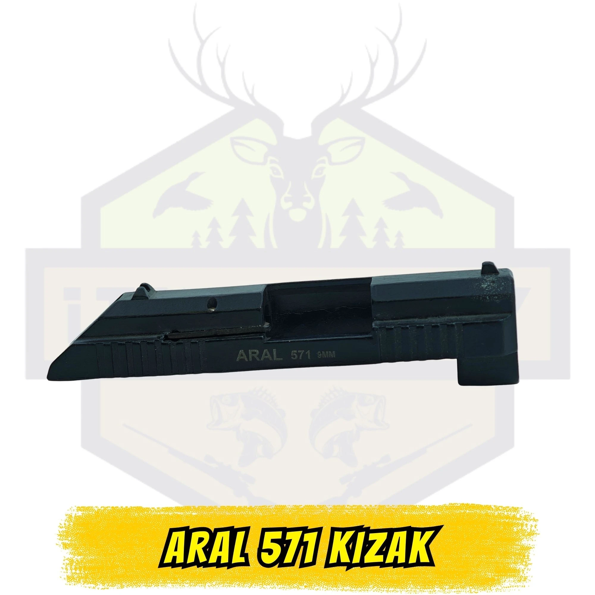Aral 571 Kurusıkı Tabanca Üst Kızak (Sürgü) - İkinci El / Kontrol Edilmiş