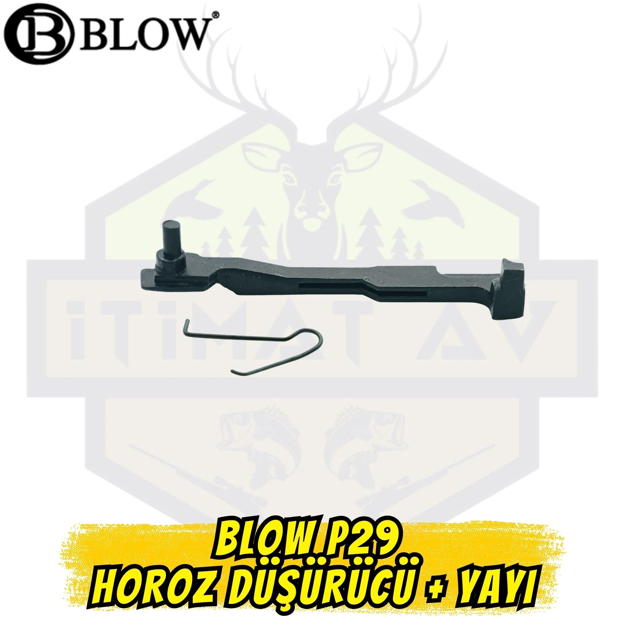 Blow P29 Kurusıkı Tabanca Horoz Düşürücü ve Emniyet Mandalı + Yayı Seti