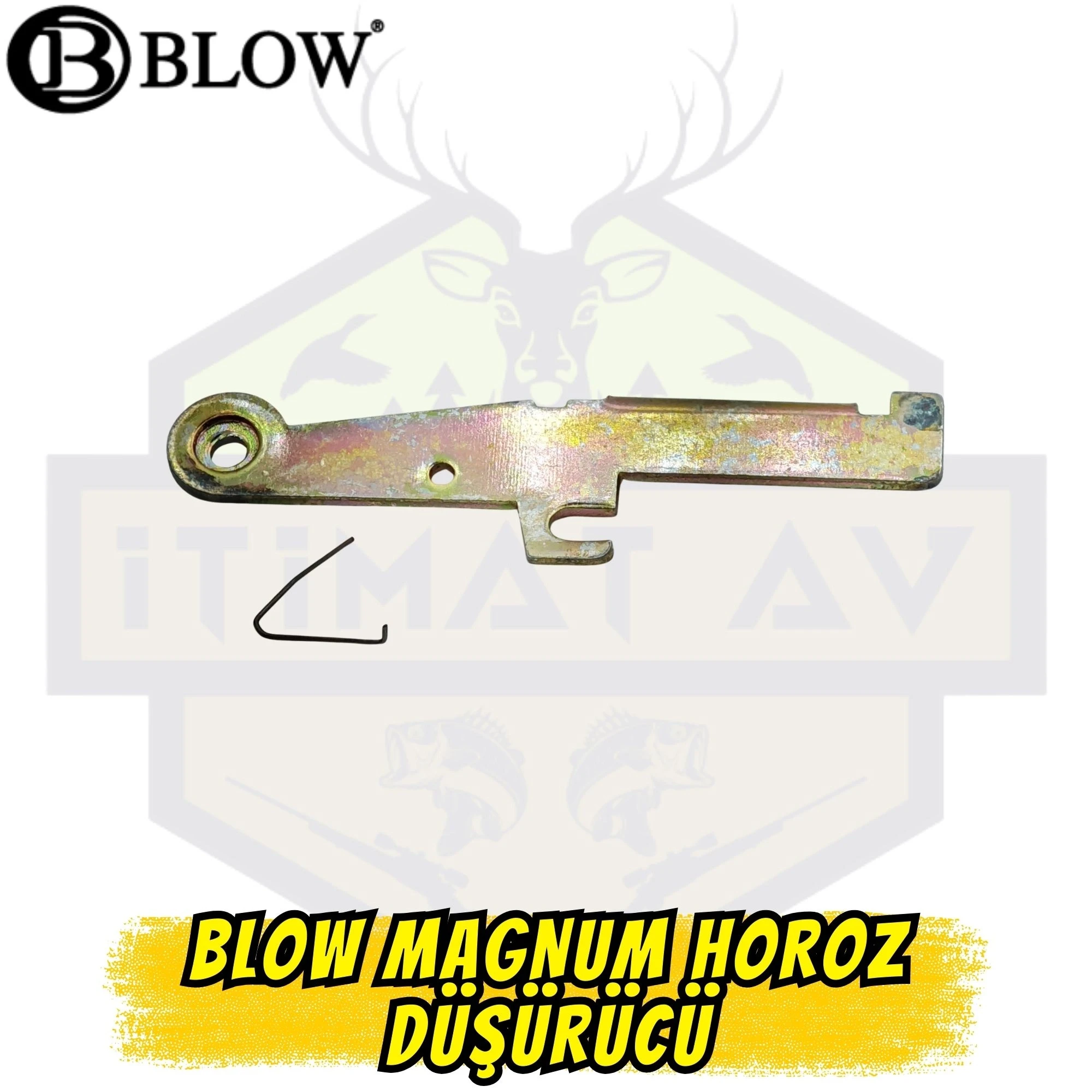 Blow Magnum Orijinal Horoz Düşürücü Mandal ve Yayı Seti - Emniyet Sistemi Parçası