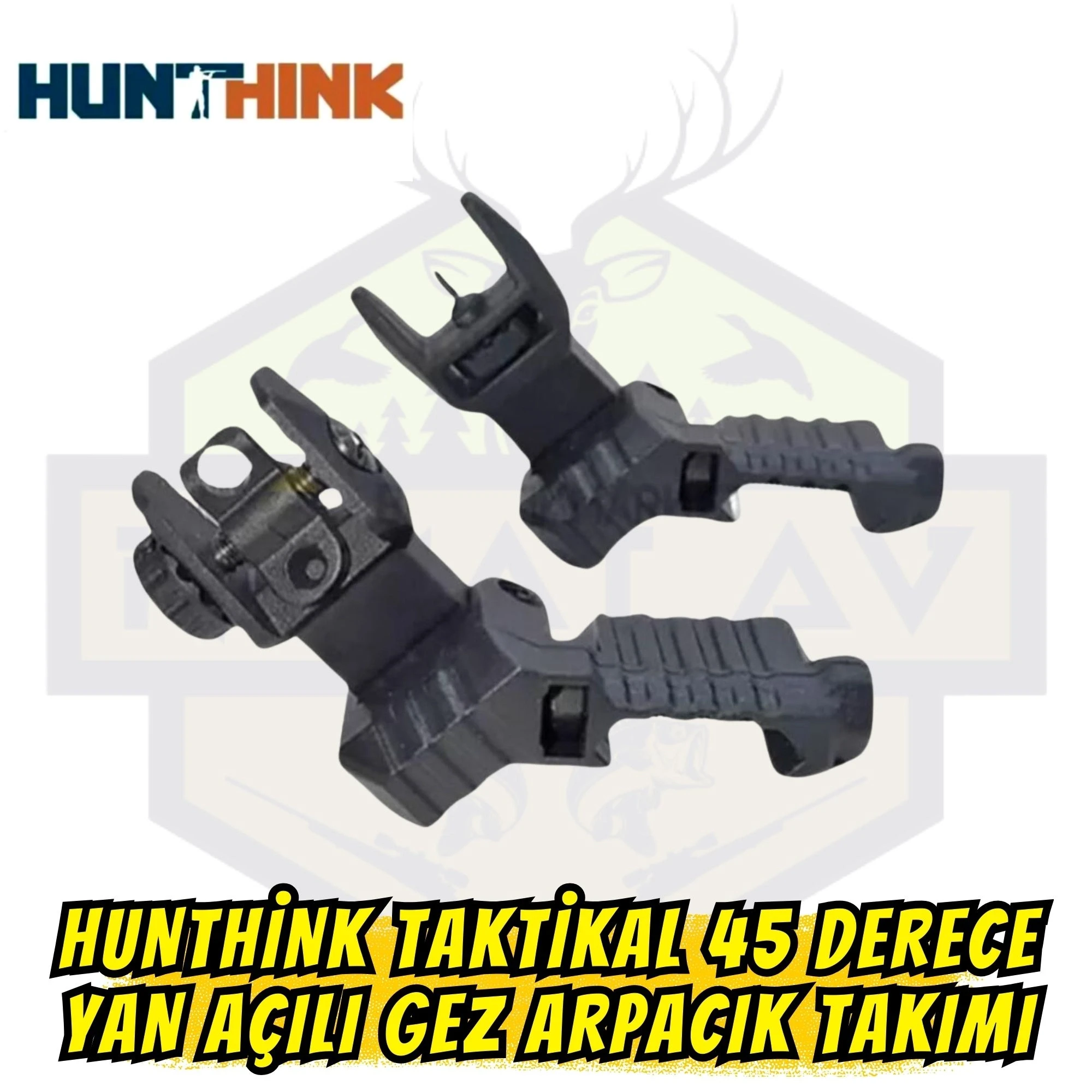 Hunthink Taktikal 45 Derece Yan Açılı Gez Arpacık Takımı - Yedek Nişangah Seti