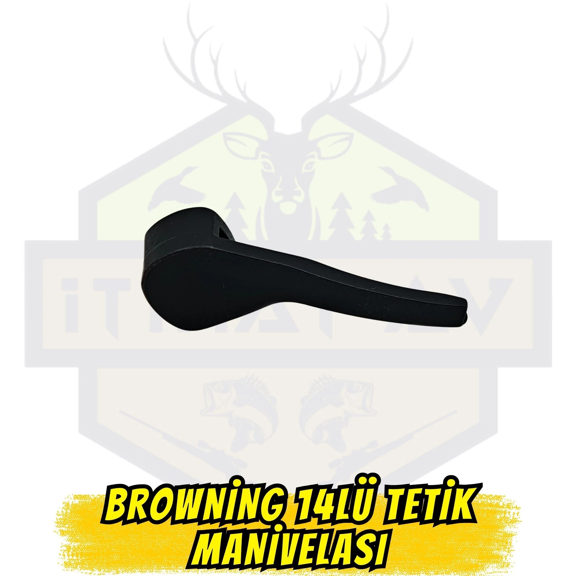 Browning Hi-Power (14lü) Çelik Tetik Manivelası - Yüksek Hassasiyetli Seri