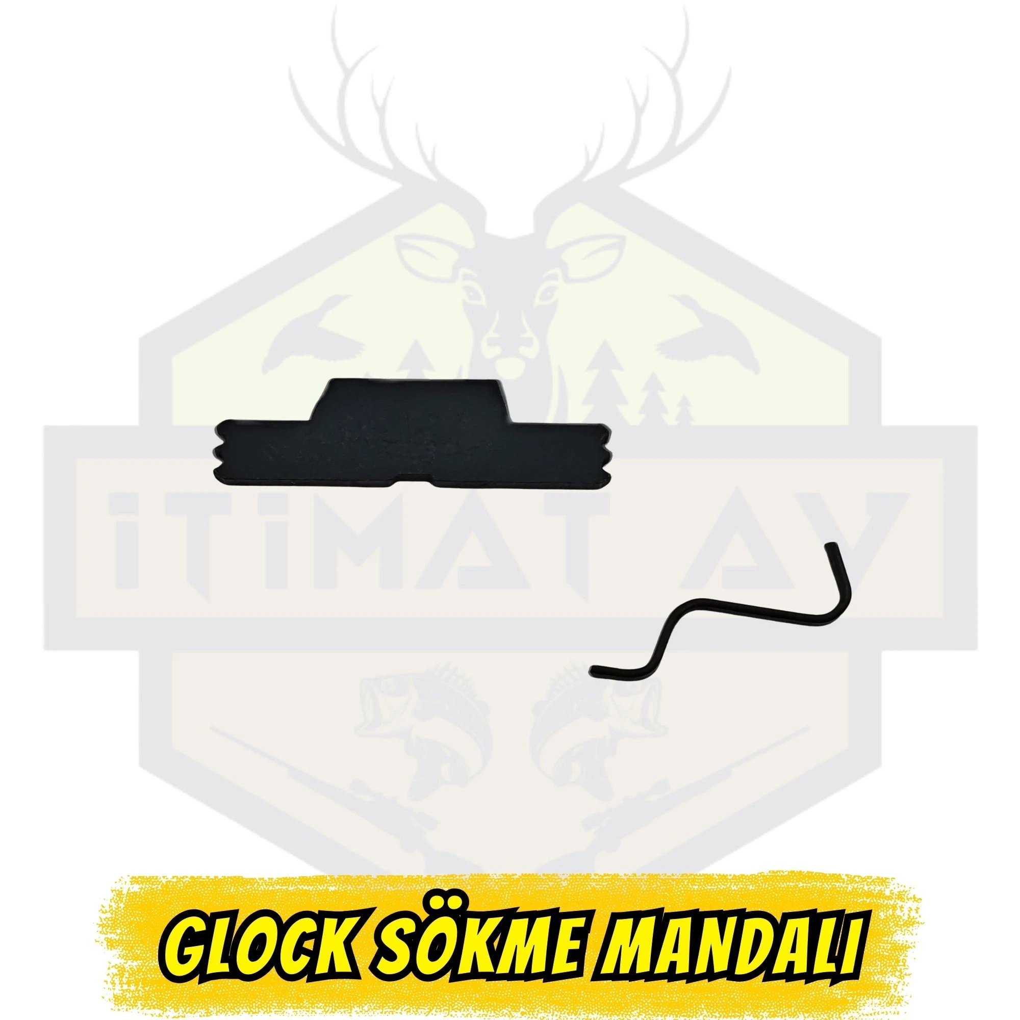 Glock Sökme Mandalı - Sertleştirilmiş Çelik Hassas Mekanizma