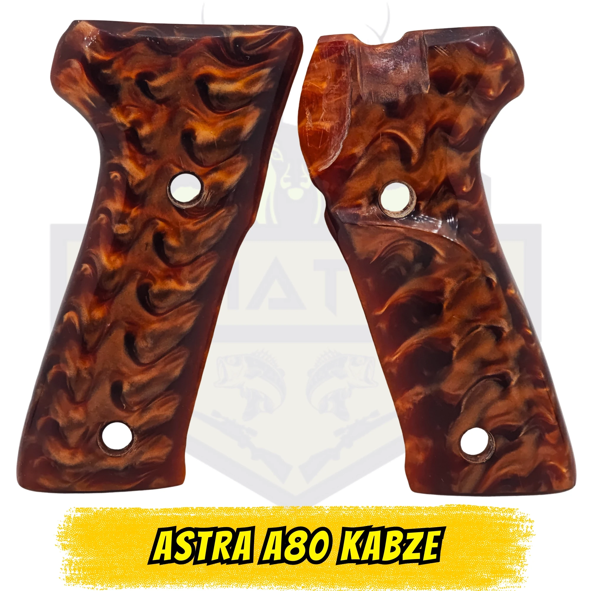 Astra A90 / A100 Uyumlu Kahverengi Sedef Kabze - Premium Seri