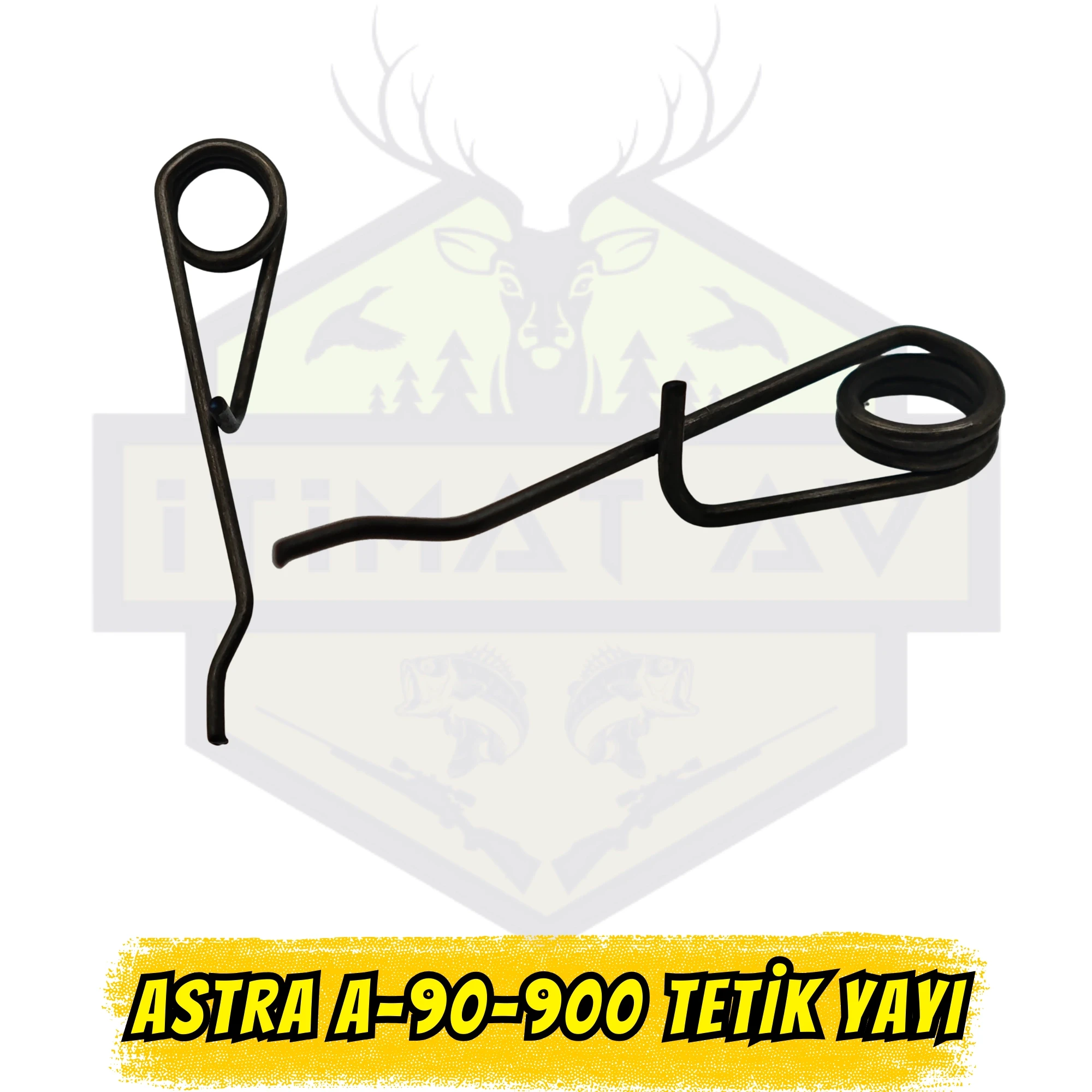 Astra A-90 / A-100 Uyumlu Yedek Tetik Yayı - Yüksek Mukavemetli İspanyol Formu