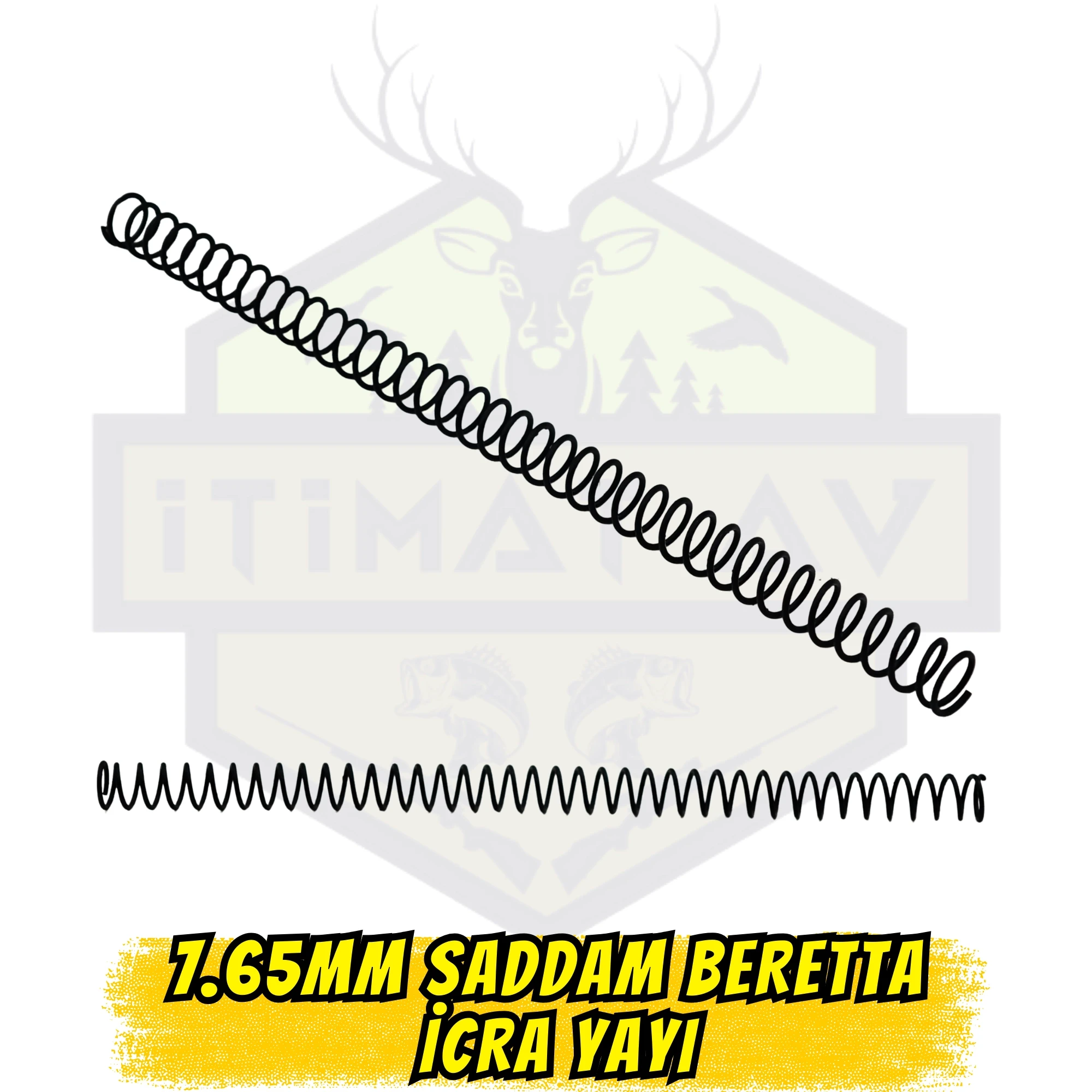 Saddam Beretta (Tariq) 7.65mm İcra Yayı - Özel Çelik Geri Tepme Yayı