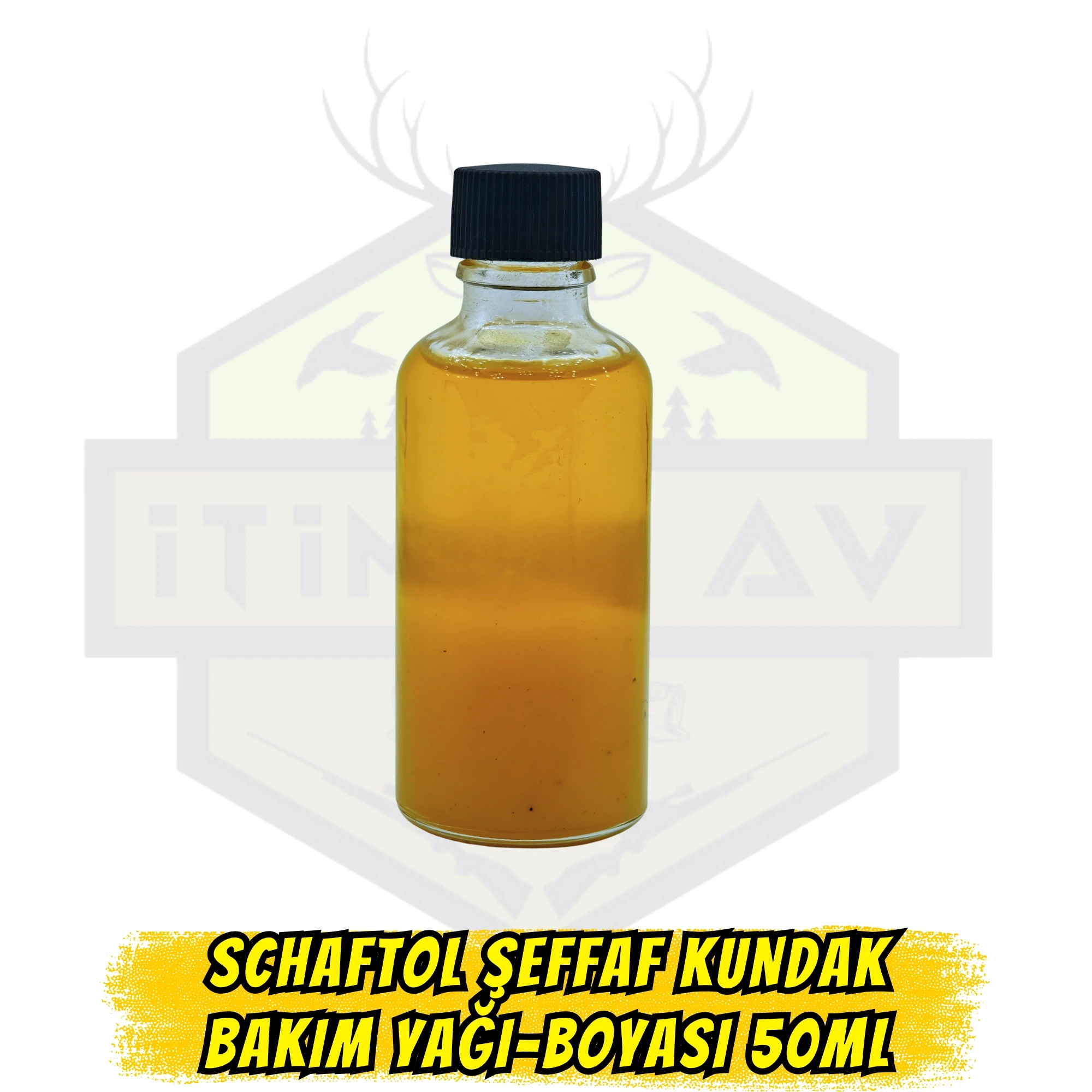 Schaftol (Şaftöl) Kundak Bakım Yağı & Boyası - Şeffaf (50ml)