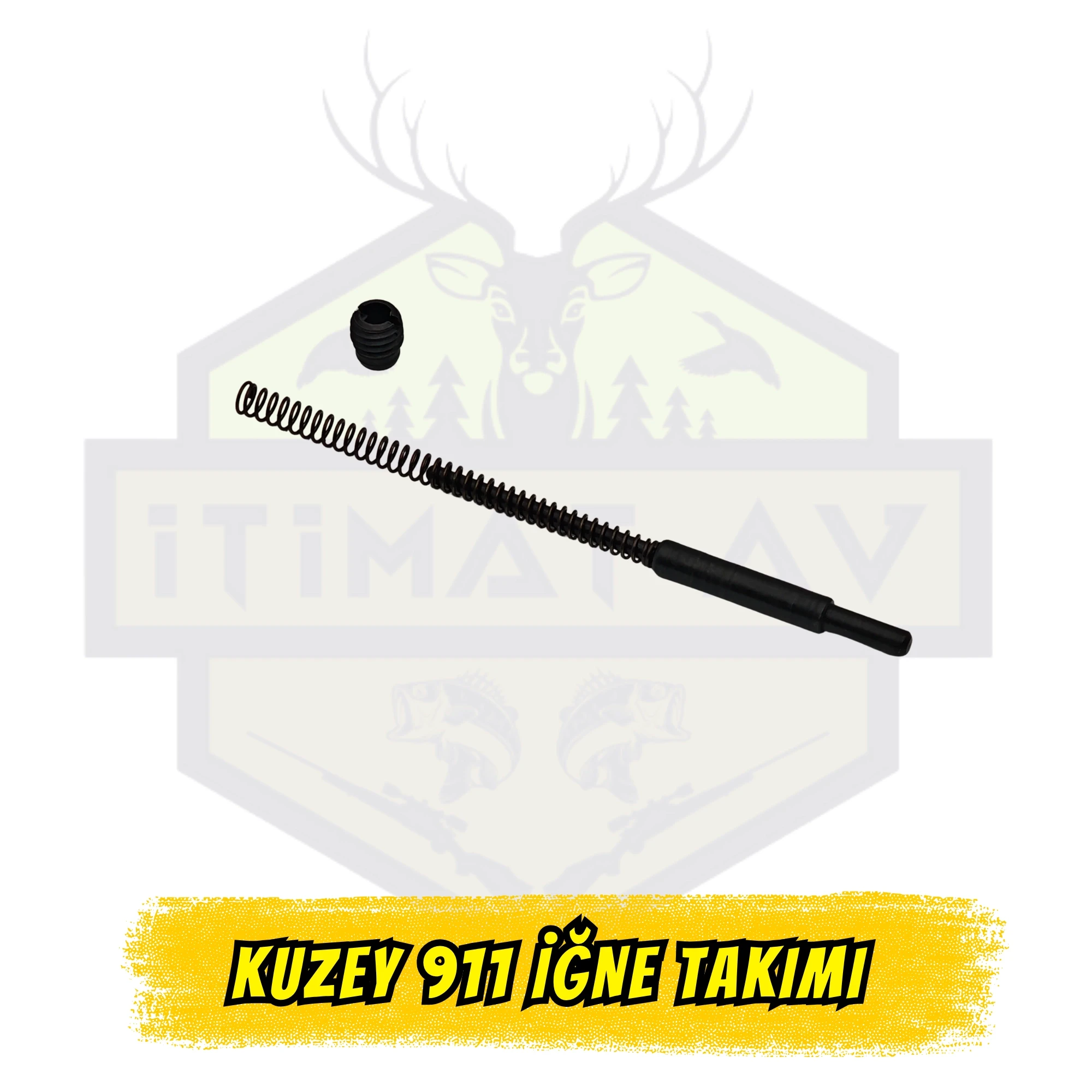Kuzey 911 Kurusıkı Tabanca Ateşleme İğnesi ve Yayı Seti - Orijinal Yedek Parça