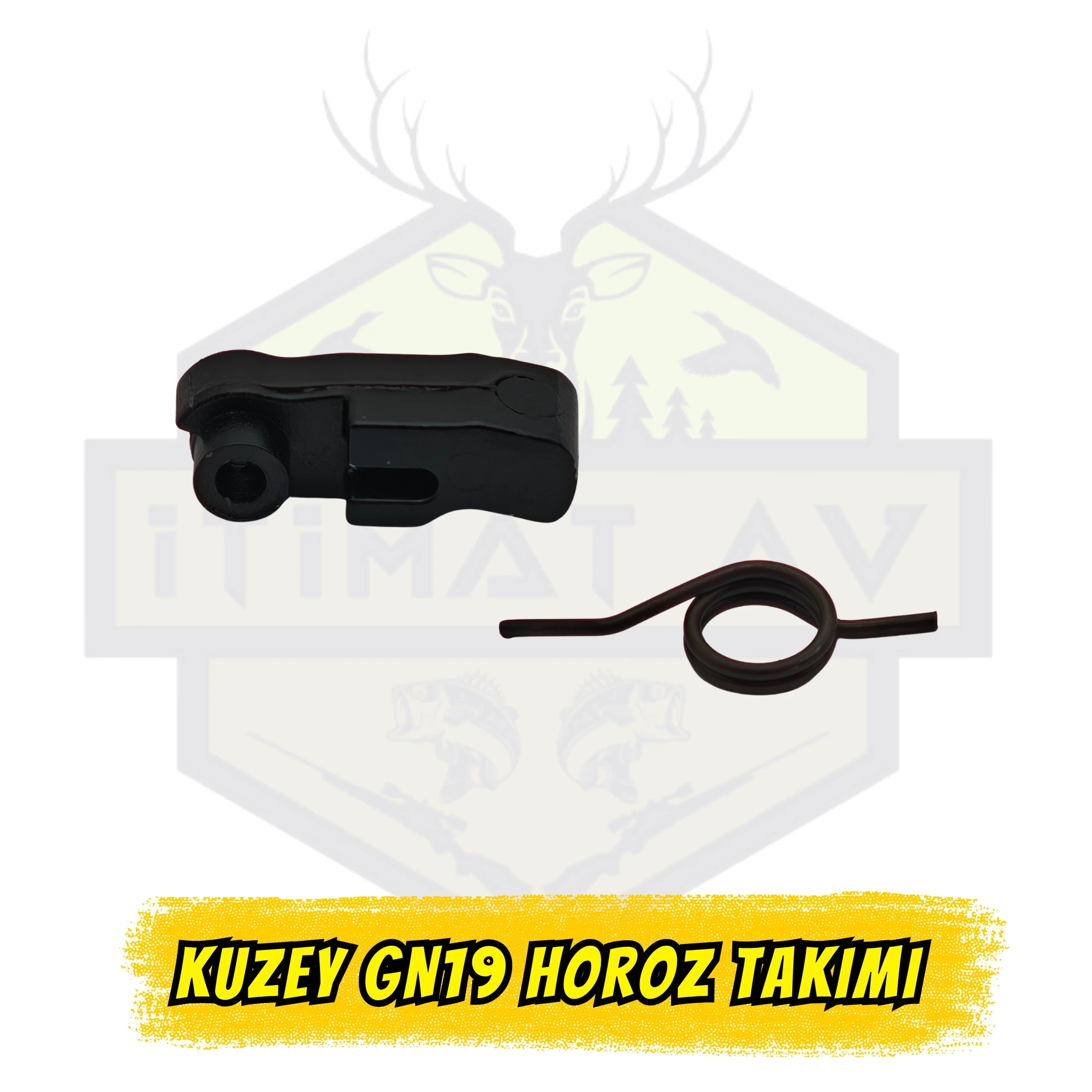 Kuzey GN19 Kurusıkı Tabanca Horoz Takımı - Horoz ve Horoz Yayı Seti