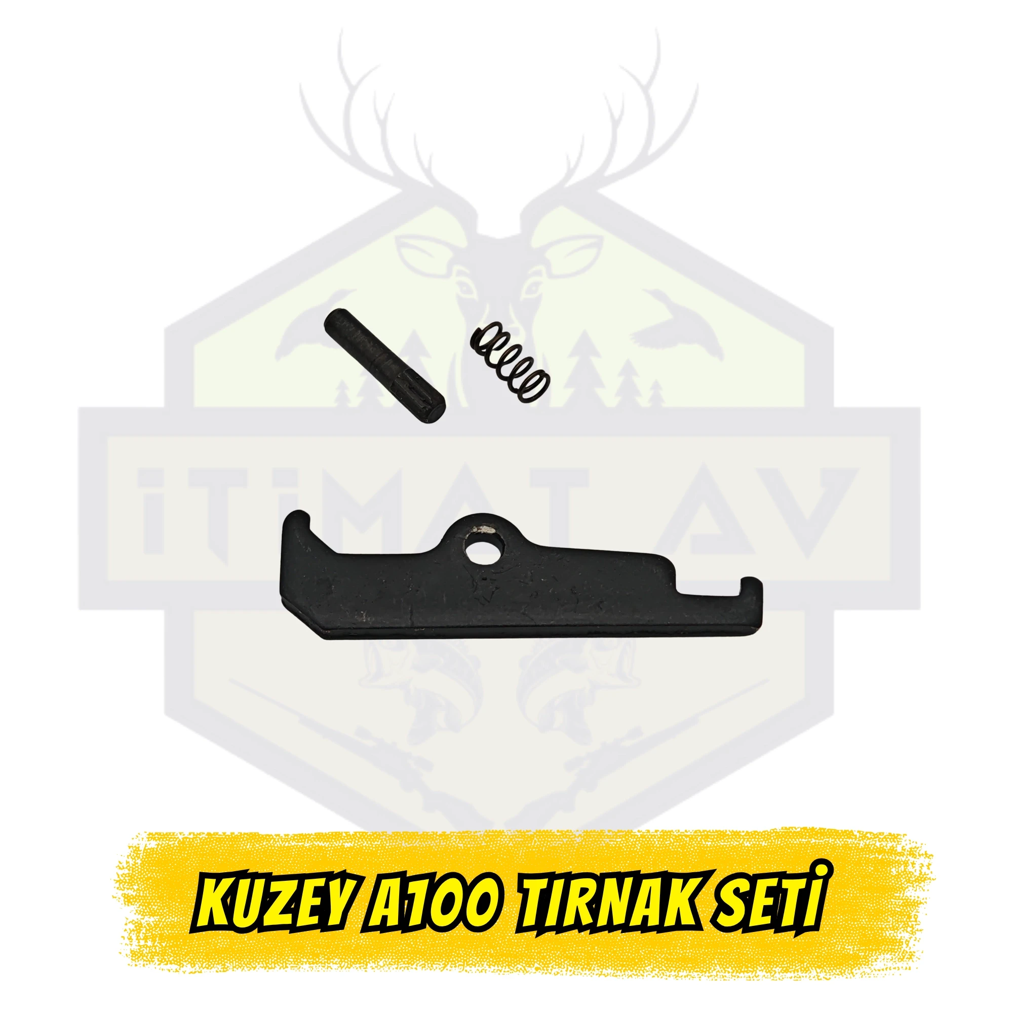Kuzey A100 Kurusıkı Tabanca Tırnak Seti - Komple Tahliye Takımı (Tırnak + Yay + Pim)