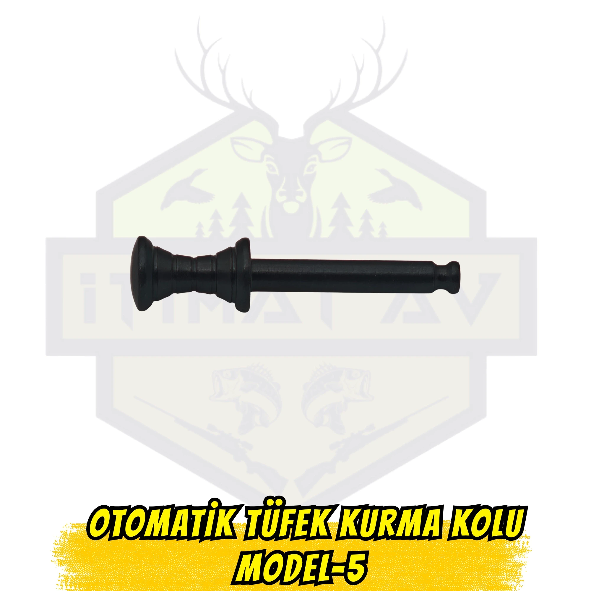Benelli Tipi Döner Başlı Kurma Kolu Model 5 - Taktiksel Siyah