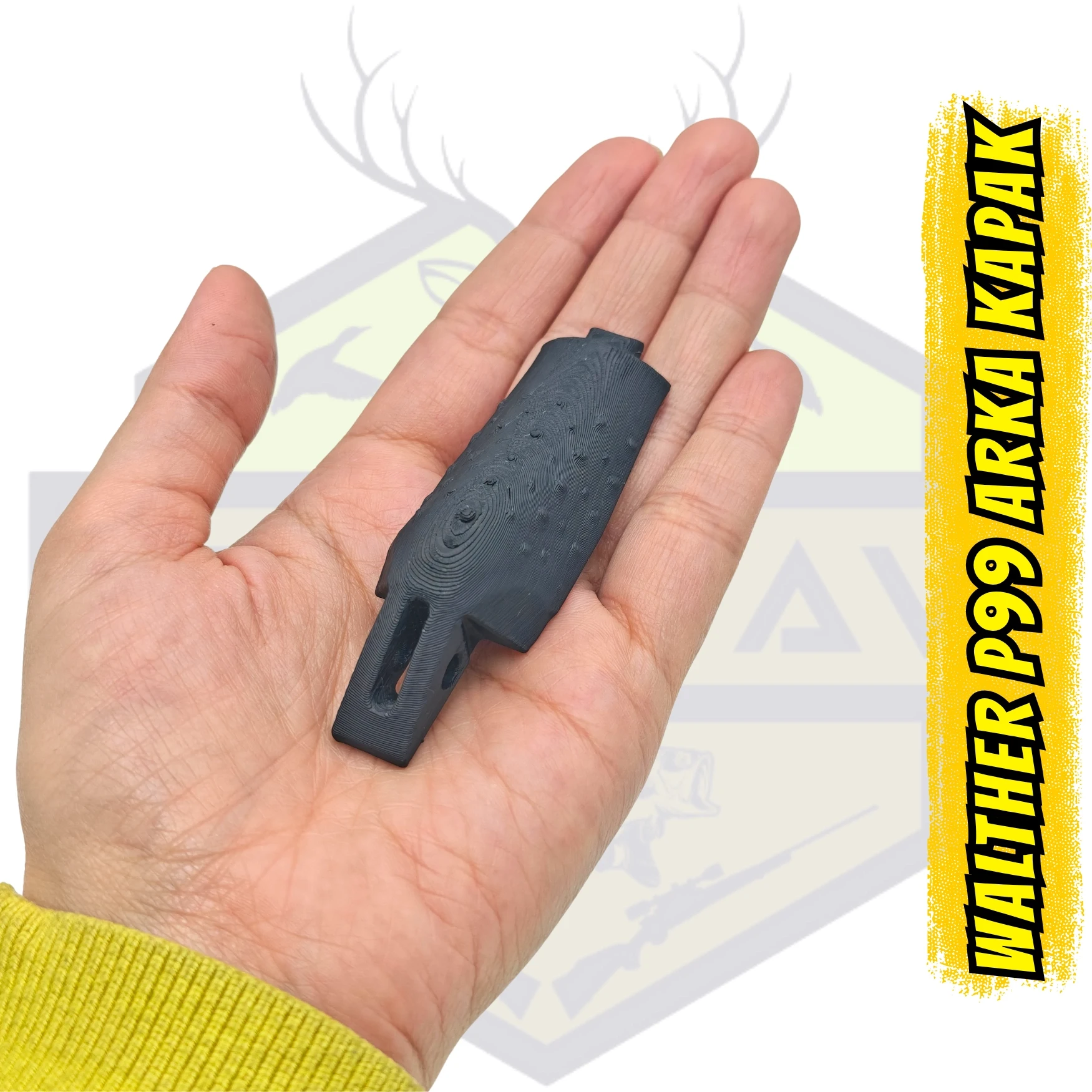 Walther P99 Uyumlu Arka Kapak - 3D Yazıcı Tasarımı Özel Üretim