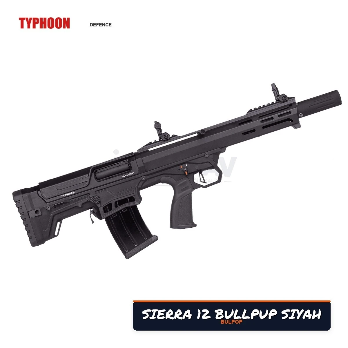 Typhoon Sierra 12 Bullpup Siyah Şarjörlü Av Tüfeği