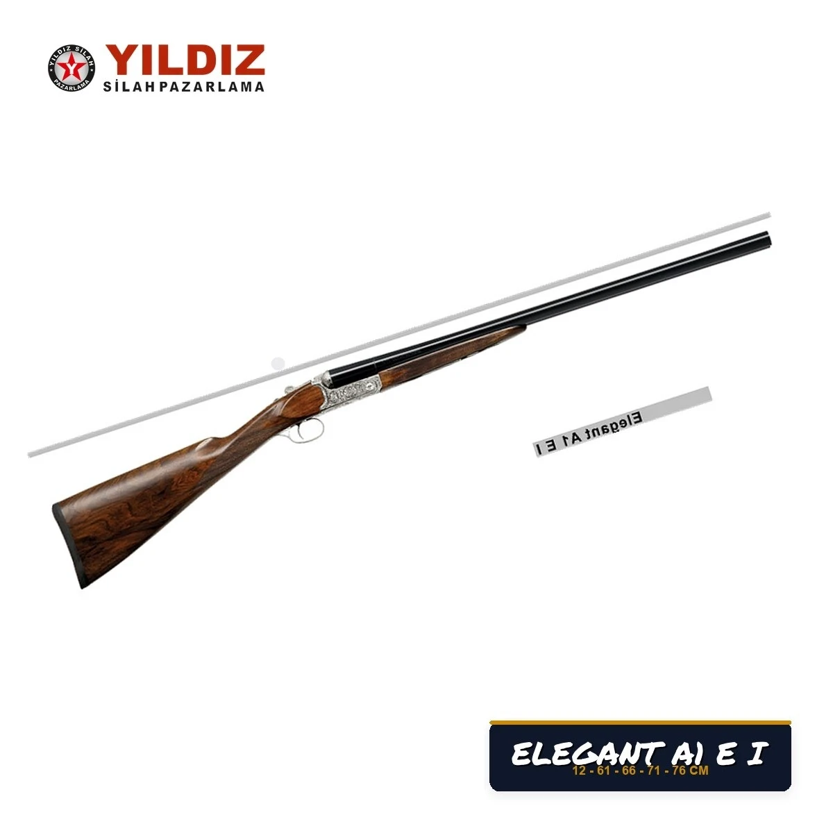 Yıldız ELEGANT A1 E I Çifte Av Tüfeği