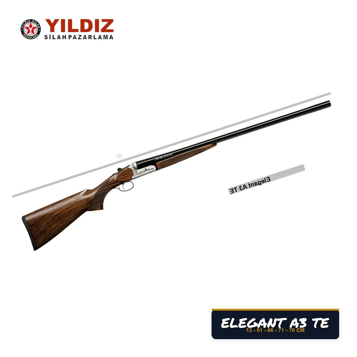 Yıldız Elegant A3 TE Çifte Av Tüfeği