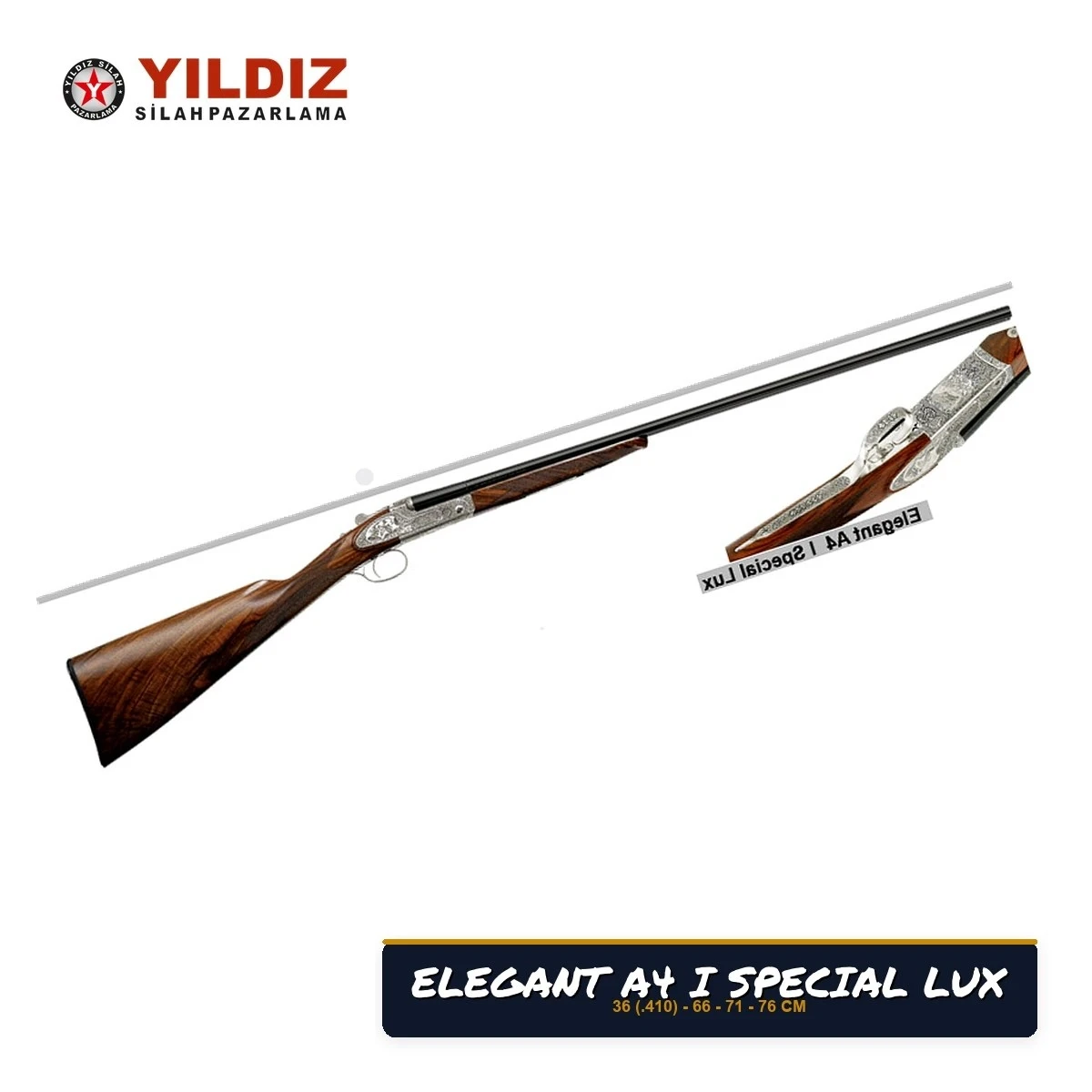 Yıldız ELEGANT A4 I SPECIAL LUX Çifte Av Tüfeği