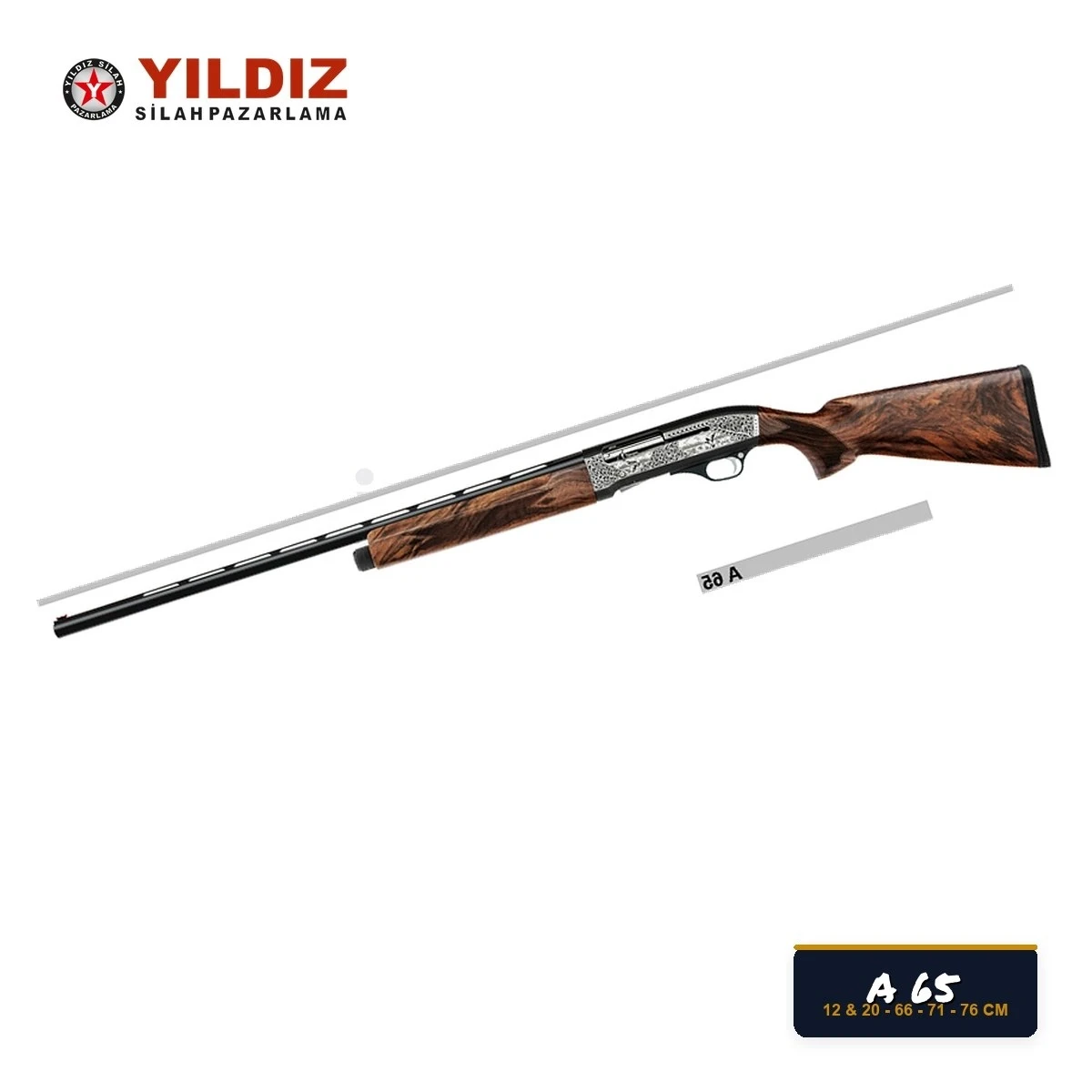 Yıldız A 65 Yarı Otomatik Av Tüfeği