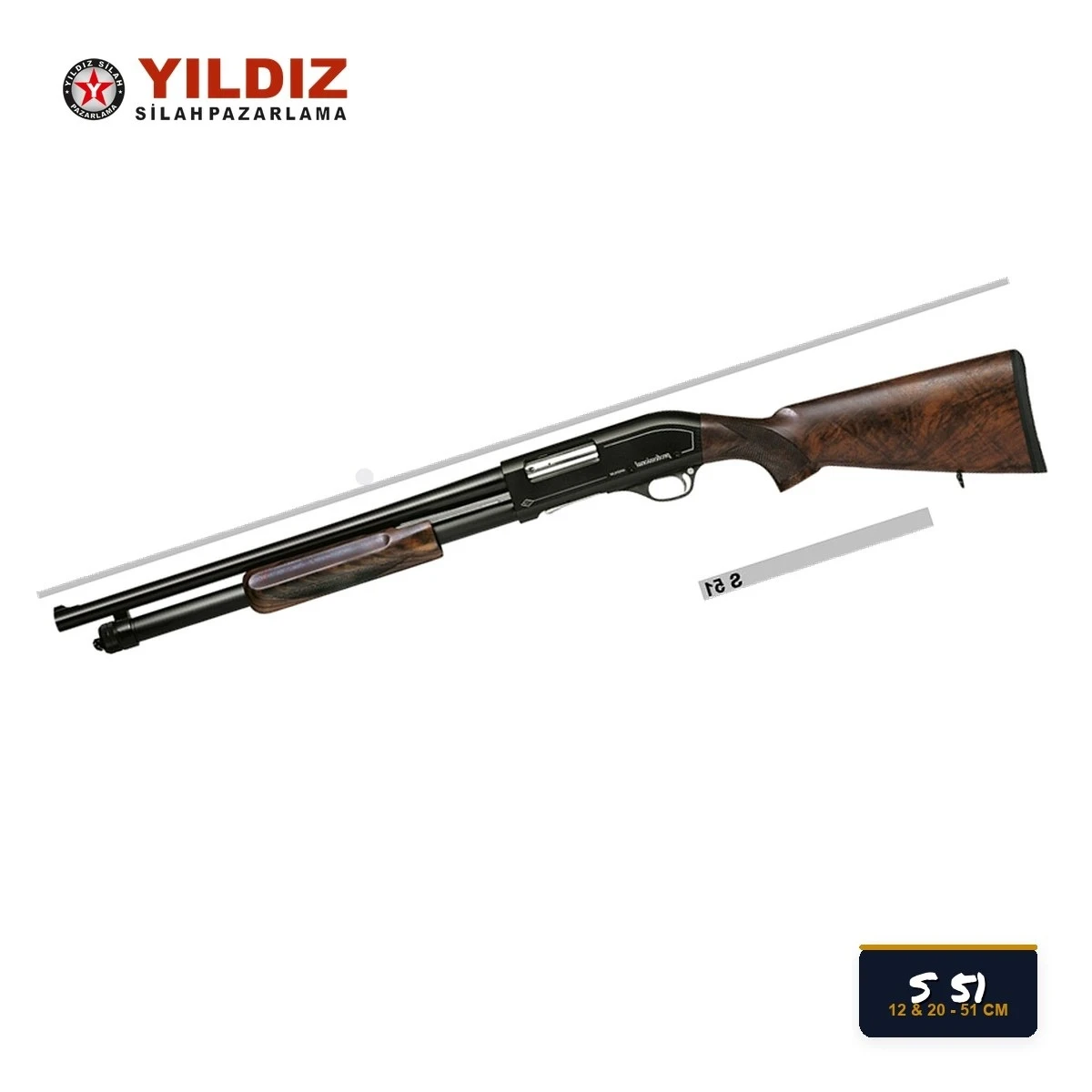 Yıldız S 51 Pompalı Av Tüfeği