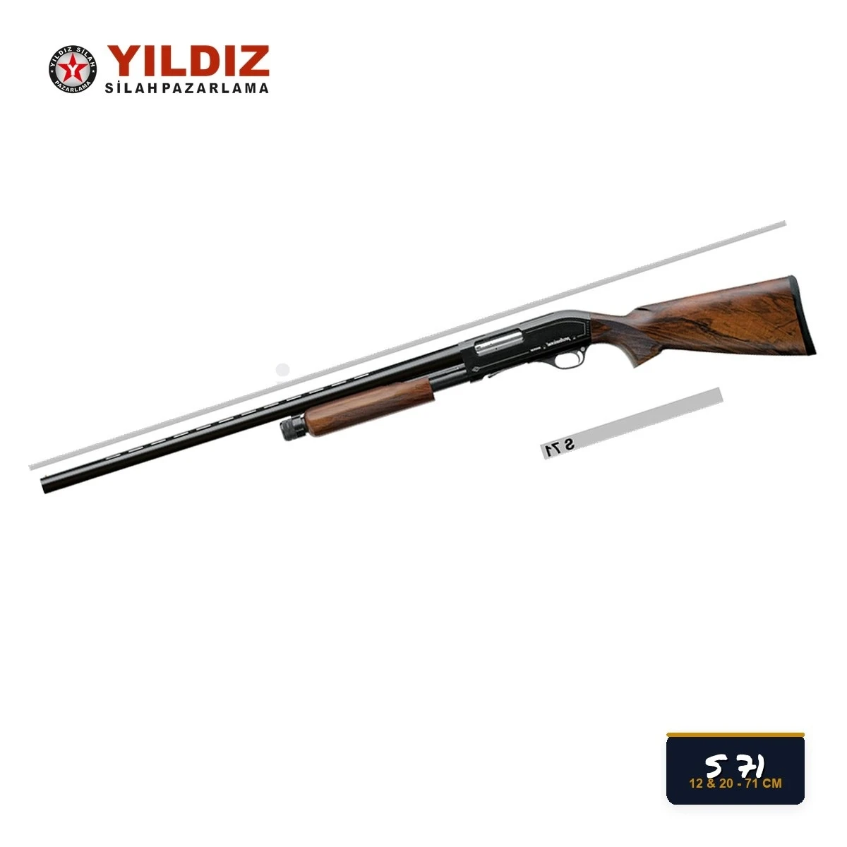 Yıldız S 71 Pompalı Av Tüfeği