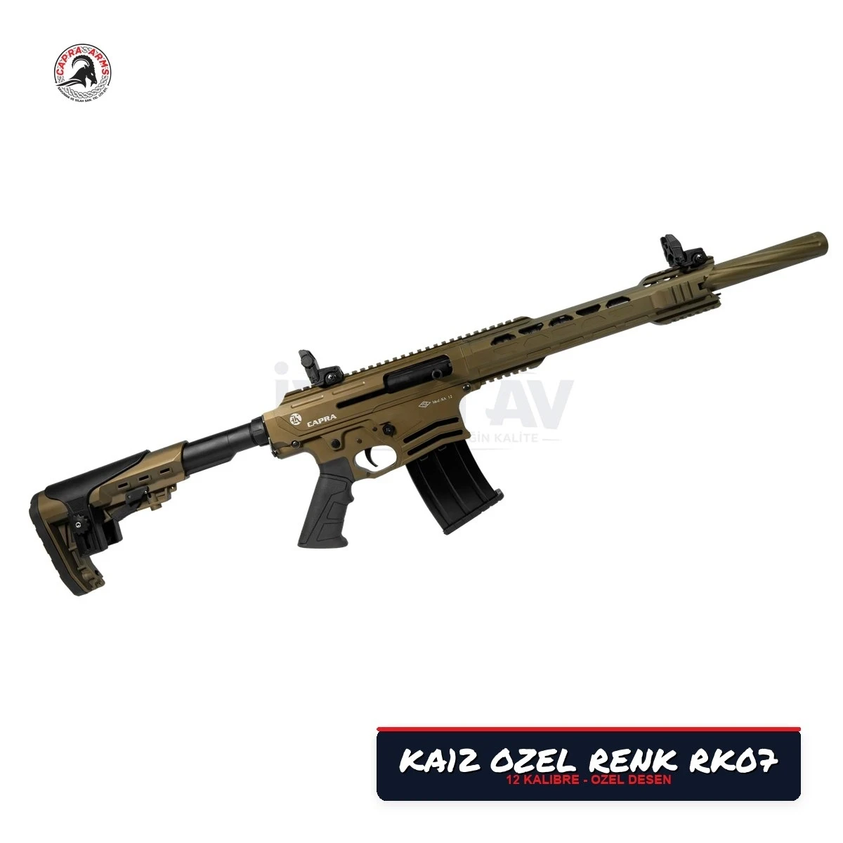 Capra KA12 Özel Renk (RK07) Şarjörlü Yarı Otomatik Av Tüfeği