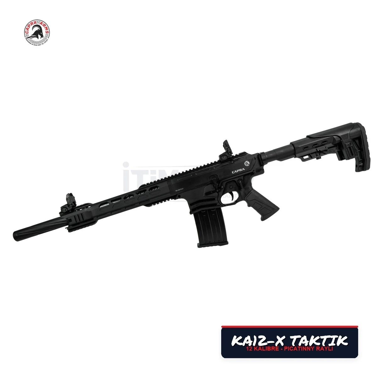 Capra KA12-X Taktik Şarjörlü Yarı Otomatik Av Tüfeği