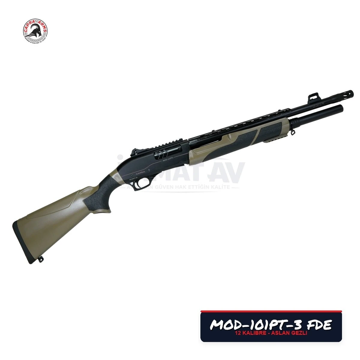 Capra MOD-101PT-3 Tactical Aslan Gezli FDE Pompalı Av Tüfeği