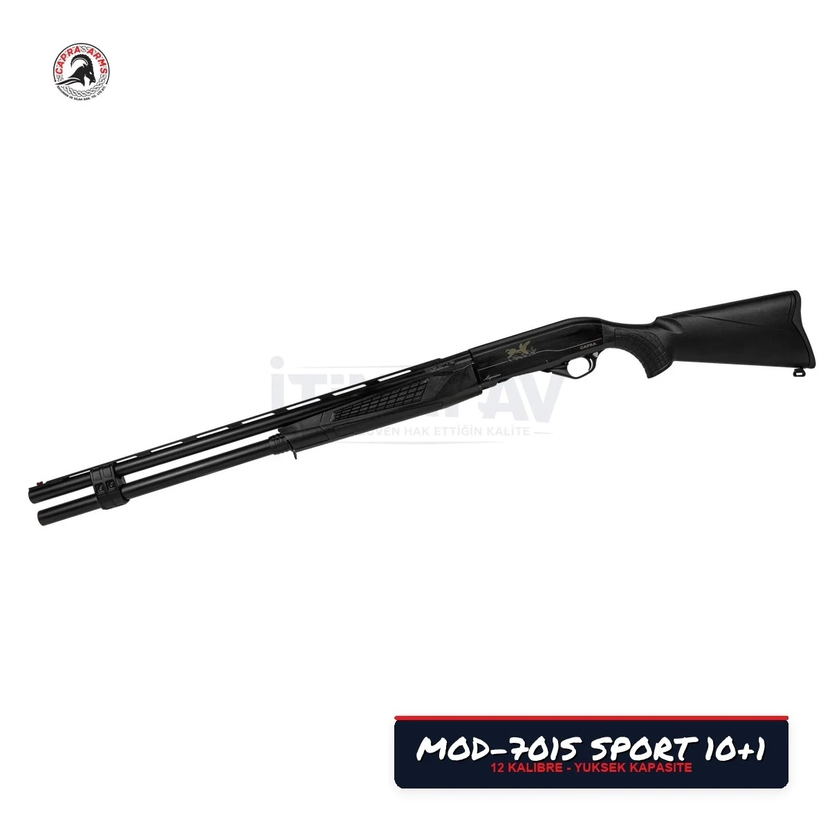 Capra MOD-701S Sport 10+1 Gazlı Yarı Otomatik Av Tüfeği
