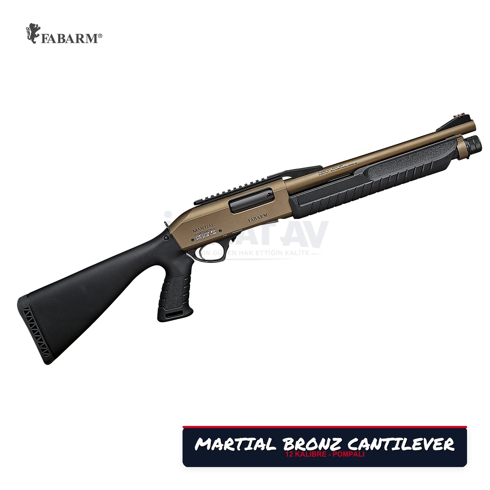FABARM MARTIAL BRONZ CANTILEVER POMPALI AV TÜFEĞİ