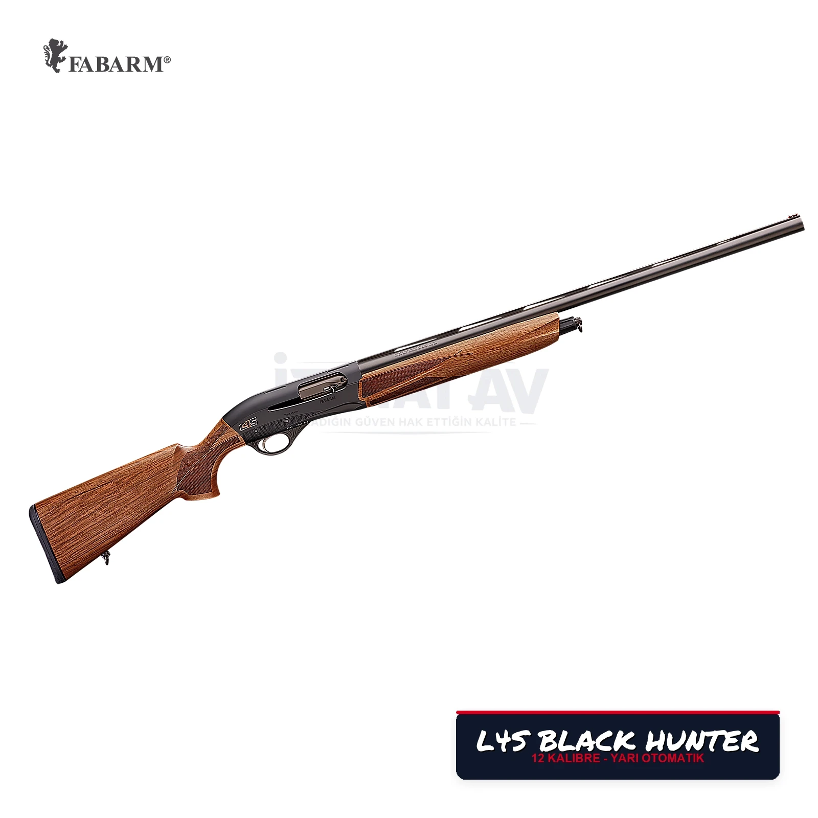 FABARM L4S BLACK HUNTER YARI OTOMATİK AV TÜFEĞİ