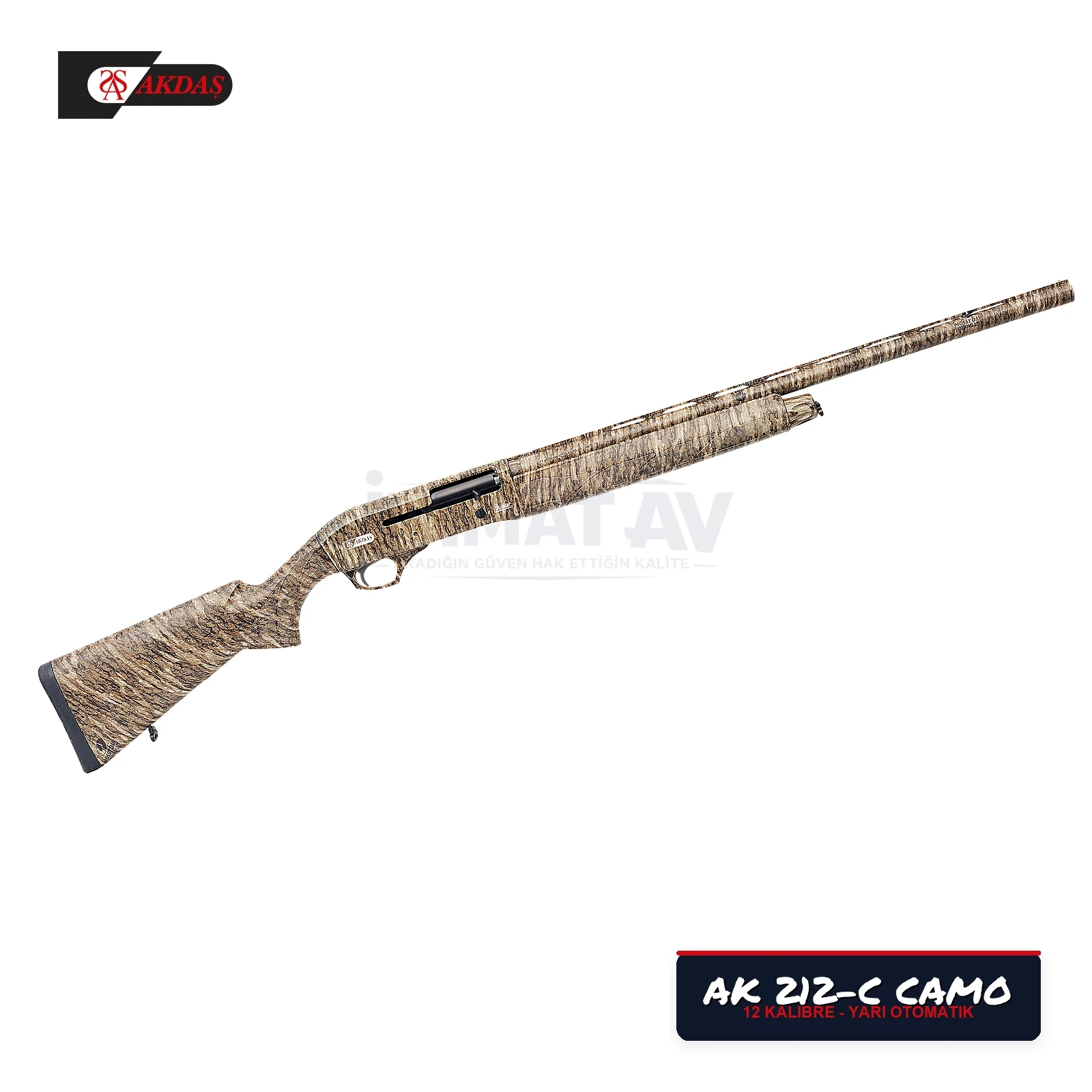 AKDAŞ AK 212-C CAMO YARI OTOMATİK AV TÜFEĞİ