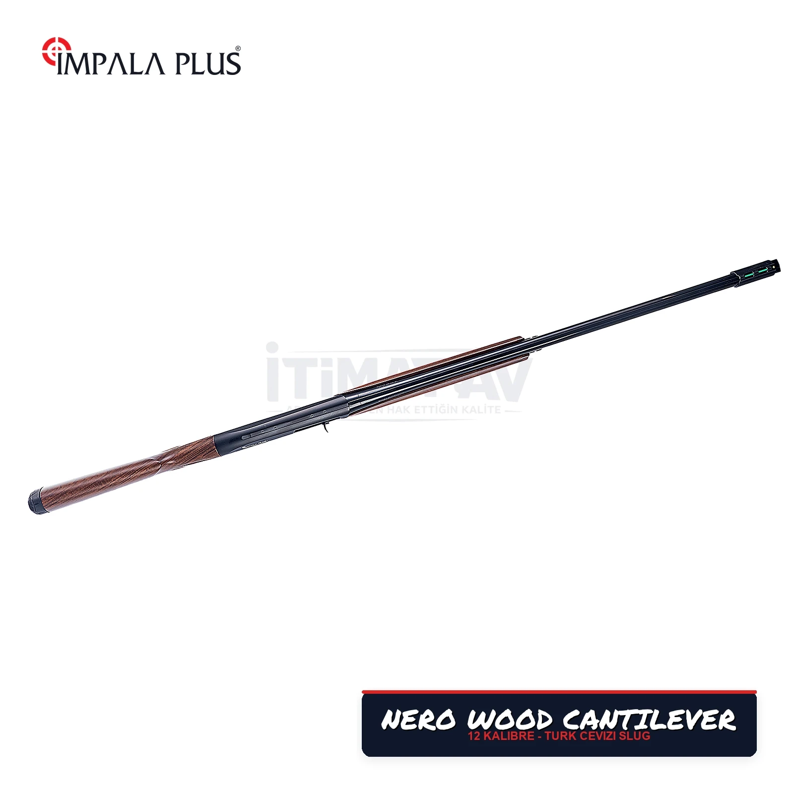 İmpala Plus Nero W Ahşap Cantilever Slug Yarı Otomatik Av Tüfeği