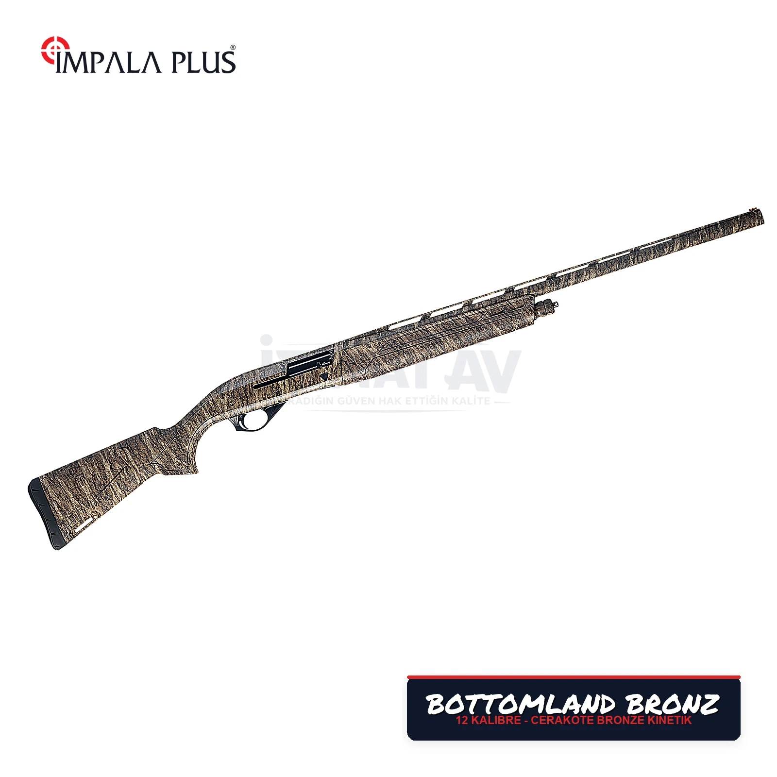 İmpala Plus Camo Bottomland Bronz Yarı Otomatik Av Tüfeği