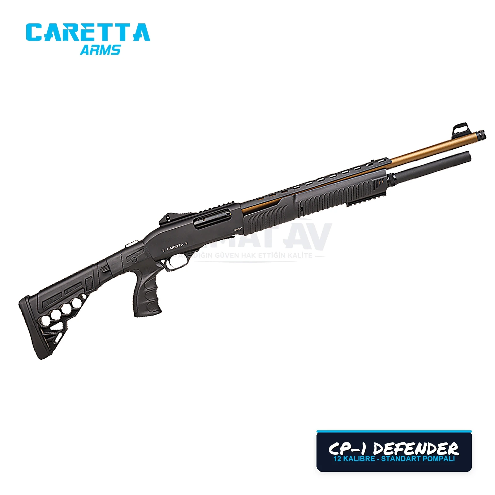 Caretta CP-1 Standart Pompalı Av Tüfeği 12 Kalibre
