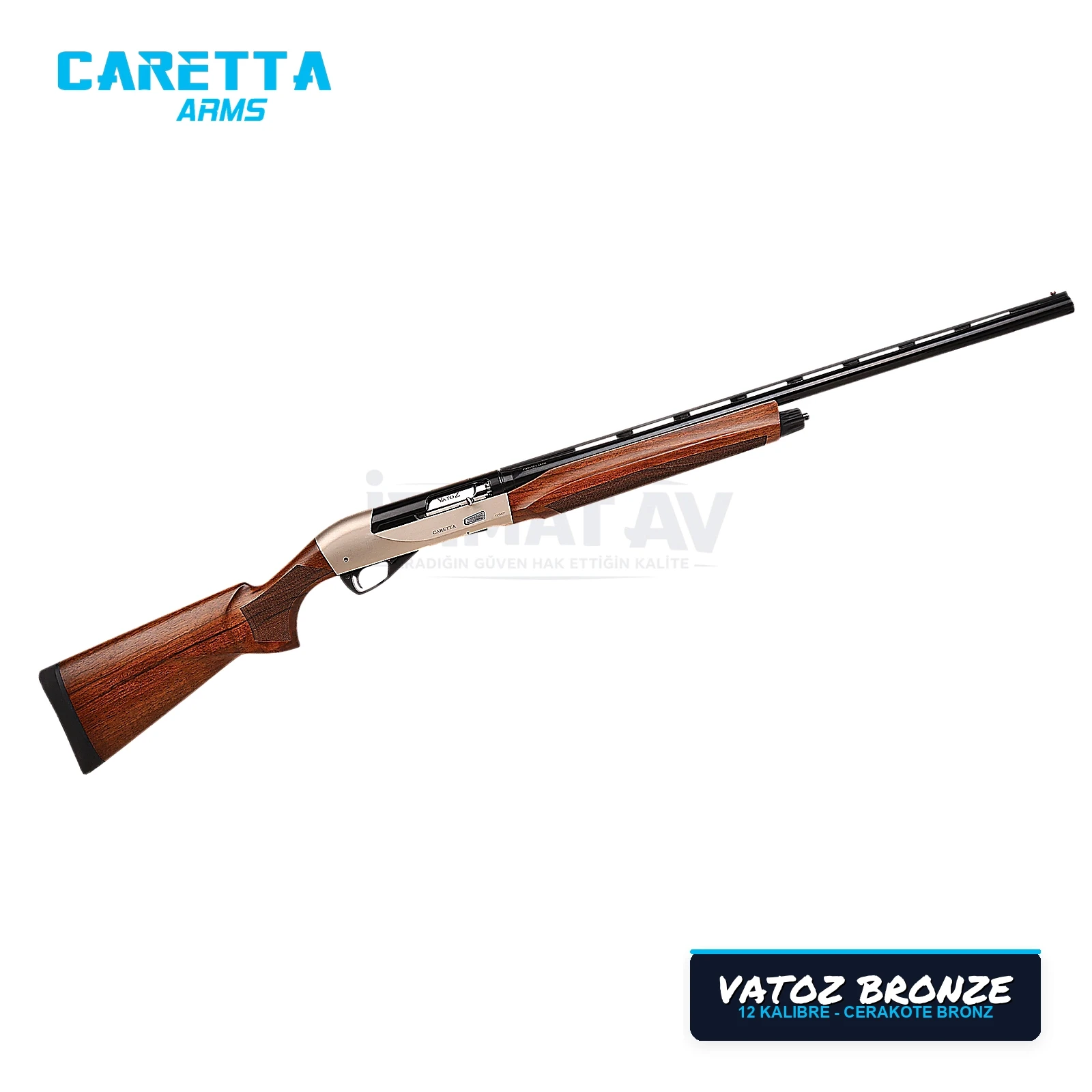 Caretta VATOZ Bronz Kinetik Av Tüfeği 12 Kalibre