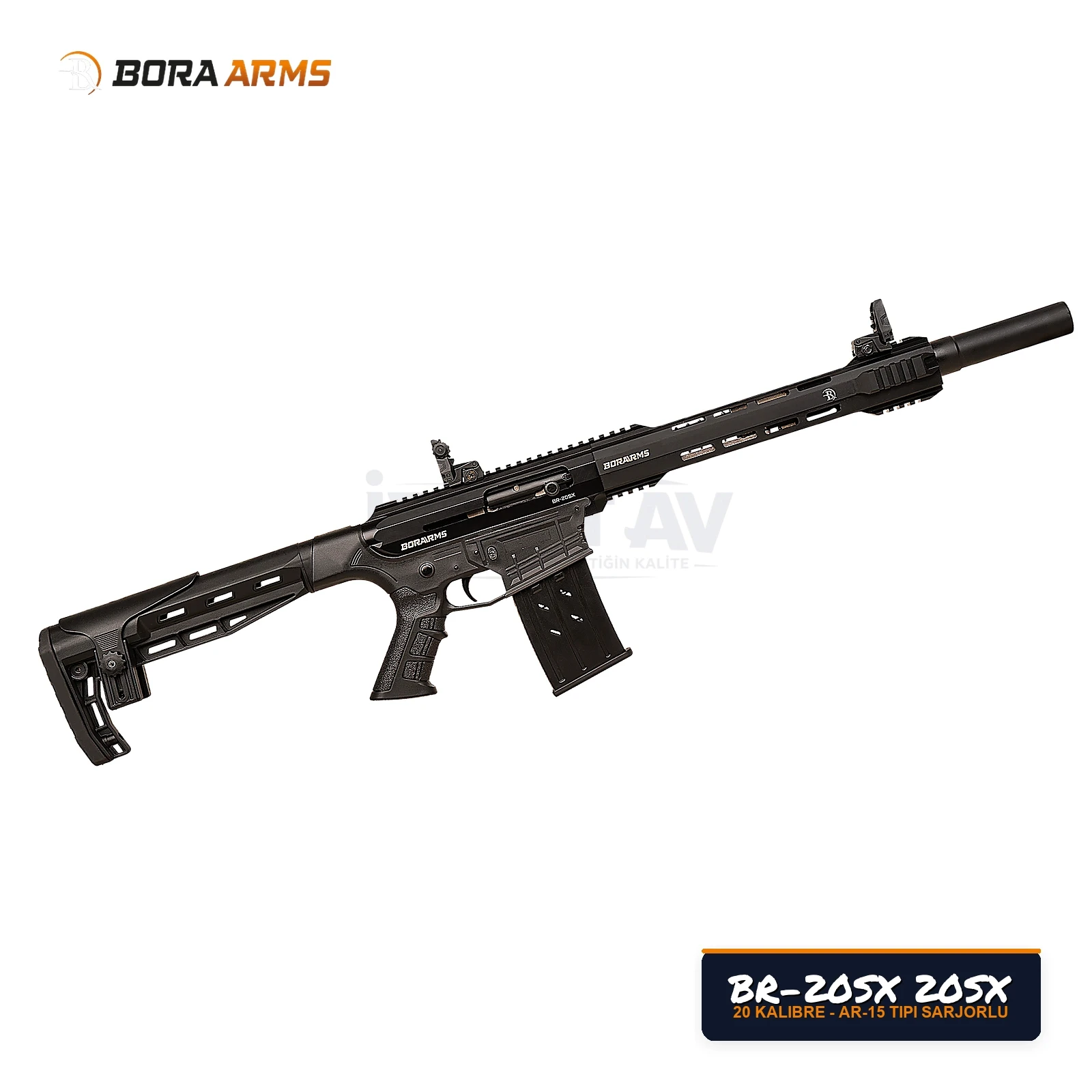 Bora Arms BR-20SX 20SX 20 Kalibre Şarjörlü Av Tüfeği
