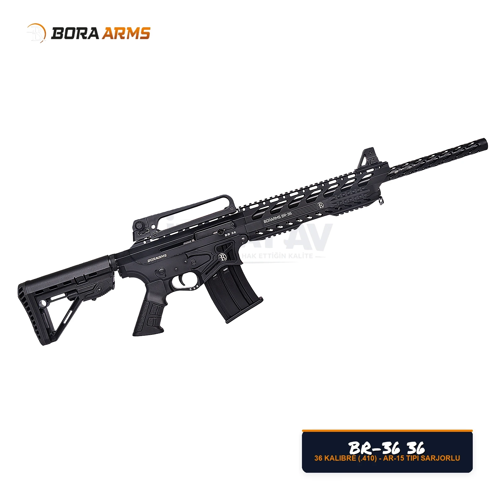 Bora Arms BR-36 36 36 Kalibre (.410) Şarjörlü Av Tüfeği