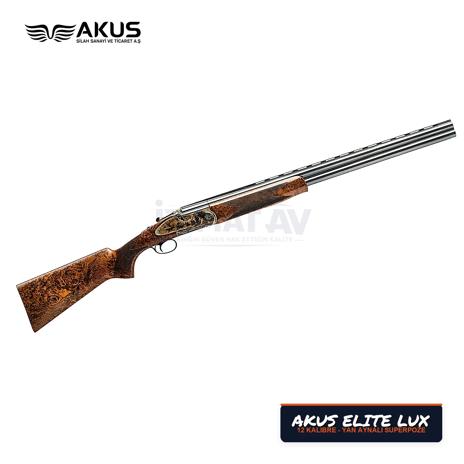Akus Elite Lux Yan Aynalı Süperpoze Av Tüfeği